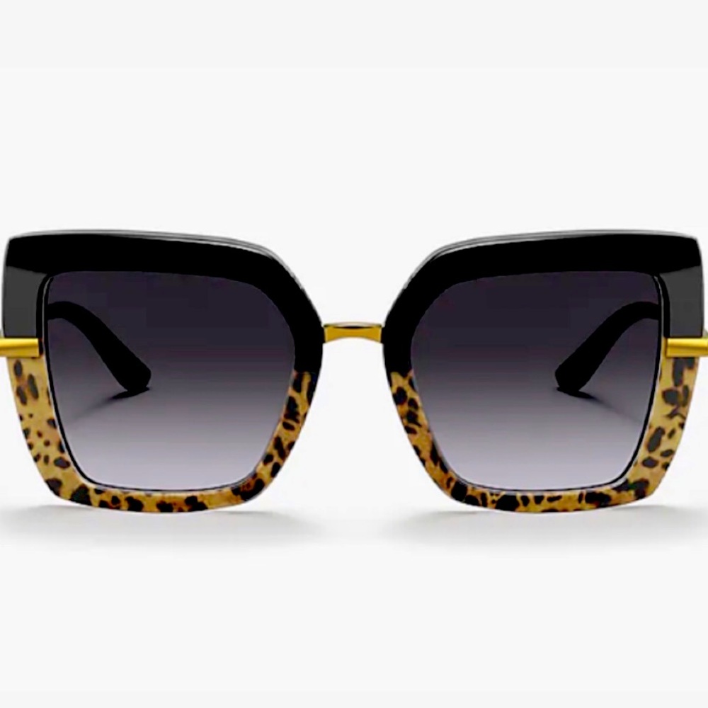 Dolce & Gabbana Cheetah Print sunglasses